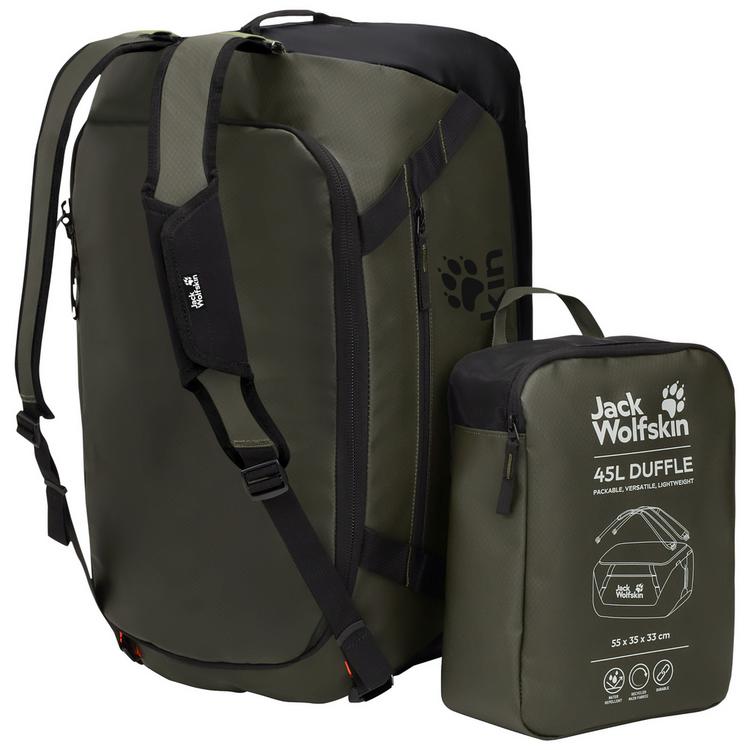 Jack Wolfskin Jack Wolfskin TECTON DUFFLE 45 Sporttasche - rich olive - 1 | SportScheck