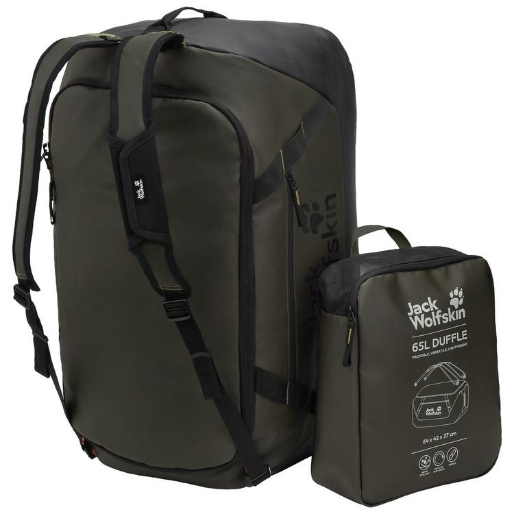 Jack Wolfskin Jack Wolfskin TECTON DUFFLE 65 Sporttasche - rich olive - 1 | SportScheck