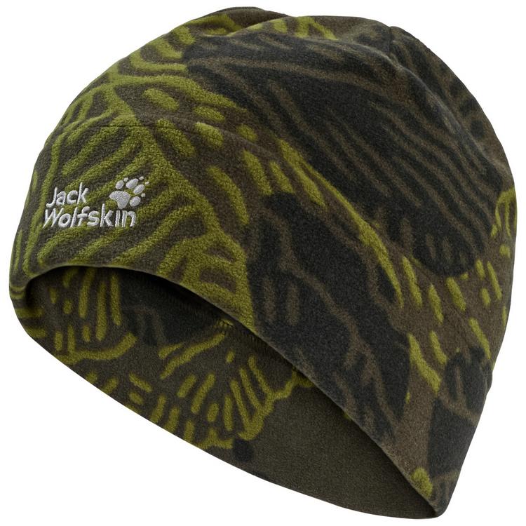 Jack Wolfskin Jack Wolfskin REAL STUFF PRINT BEANIE Stirnband - PAW obsidian moss - 0 | SportScheck