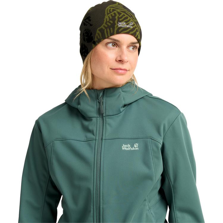 Jack Wolfskin Jack Wolfskin REAL STUFF PRINT BEANIE Stirnband - PAW obsidian moss - 2 | SportScheck