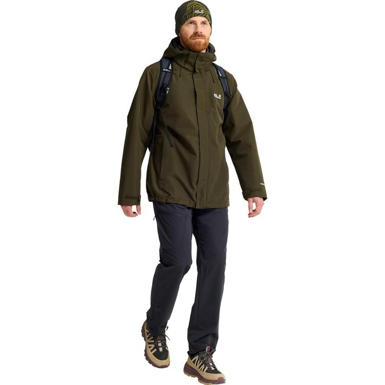 Jack Wolfskin Jack Wolfskin REAL STUFF PRINT BEANIE Stirnband - PAW obsidian moss - 3 | SportScheck