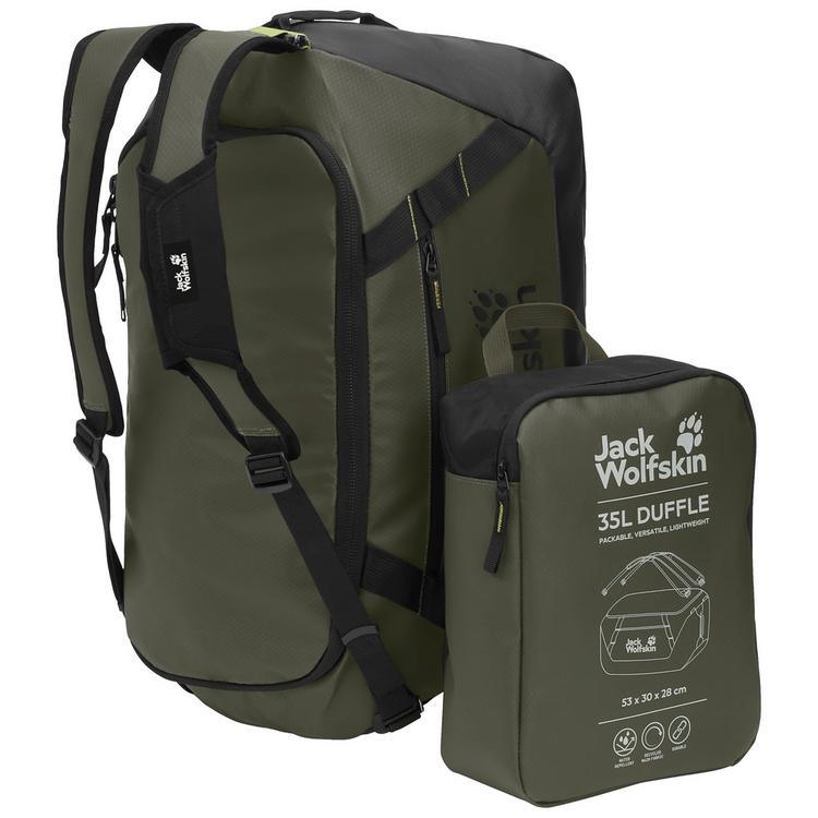 Jack Wolfskin Jack Wolfskin TECTON DUFFLE 35 Sporttasche - rich olive - 1 | SportScheck