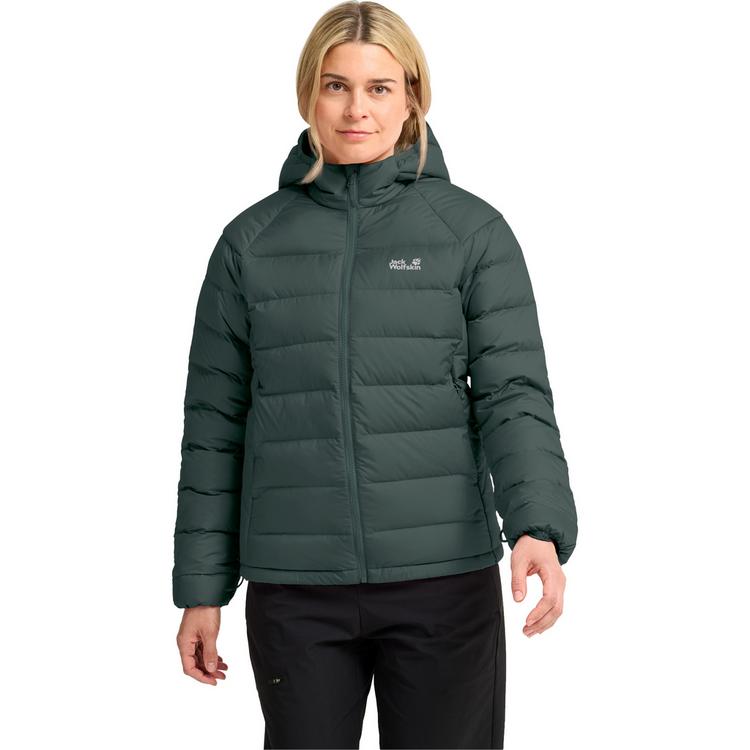 Jack Wolfskin Jack Wolfskin WILD PASS DOWN HOODY W RDS Daunenjacke Damen - sago palm - 0 | SportScheck