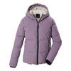 KILLTEC Steppjacke mit Kapuze Fleecejacke Kinder - Rose4029