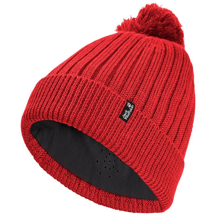Jack Wolfskin Jack Wolfskin POM POM BEANIE Stirnband - siren red - 0 | SportScheck