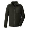 G.I.G.A. DX by killtec Strickfleecejacke mit Stehkragen Fleecejacke Herren - Dunkeloliv111