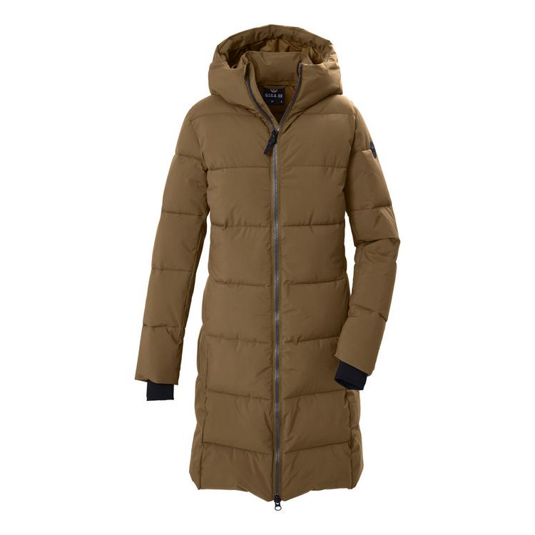 G.I.G.A. DX by killtec G.I.G.A. DX by killtec Steppmantel mit Kapuze Funktionsmantel Damen - Camel - 0 | SportScheck