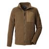 G.I.G.A. DX by killtec Strickfleecejacke mit Stehkragen Fleecejacke Herren - Camel