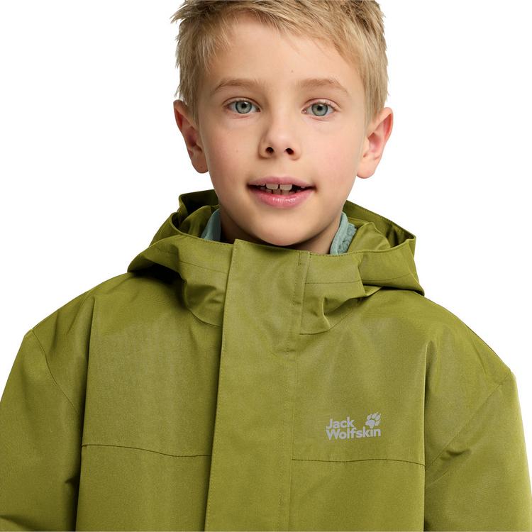 Jack Wolfskin Jack Wolfskin 3IN1 CANVEY KIDS Funktionsjacke Kinder - khaki green - 1 | SportScheck