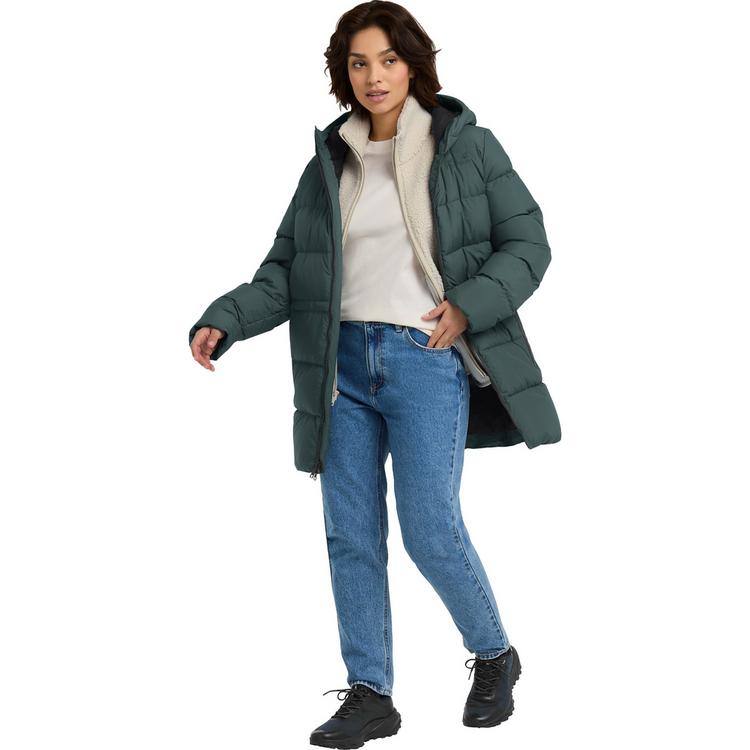 Jack Wolfskin Jack Wolfskin FROZEN PALACE LONG JKT W RDS Daunenjacke Damen - sago palm - 2 | SportScheck