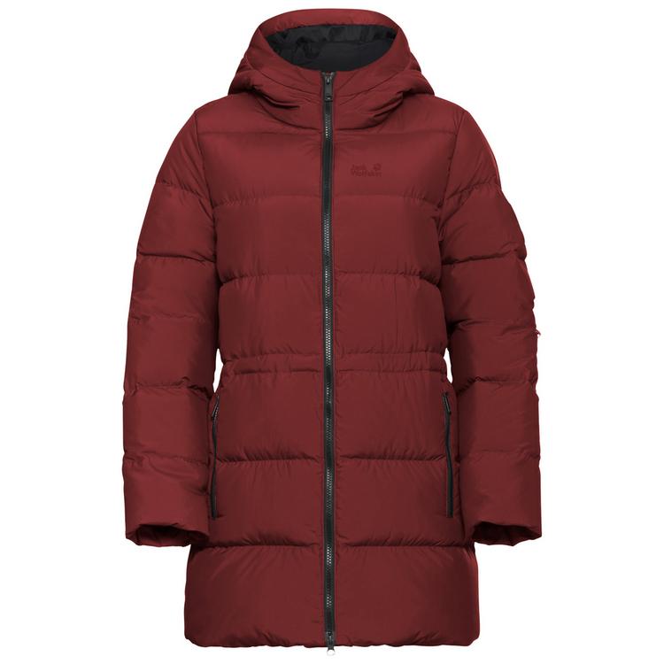 Jack Wolfskin Jack Wolfskin FROZEN PALACE LONG JKT W RDS Daunenjacke Damen - merlot - 0 | SportScheck
