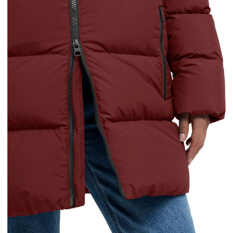 Jack Wolfskin Jack Wolfskin FROZEN PALACE LONG JKT W RDS Daunenjacke Damen - merlot - 2 | SportScheck