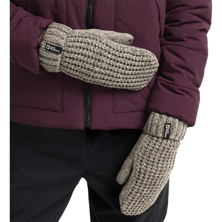 Jack Wolfskin Jack Wolfskin MEDLEY KNIT MITTEN W Handschuh Damen - linen - 0 | SportScheck