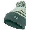 Jack Wolfskin STRIPY POMPOM BEANIE K Stirnband Kinder - sago palm