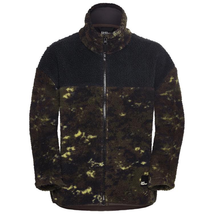 Jack Wolfskin Jack Wolfskin TEEN AOP FLEECE K Fleecepullover Kinder - LICHEN peat - 0 | SportScheck