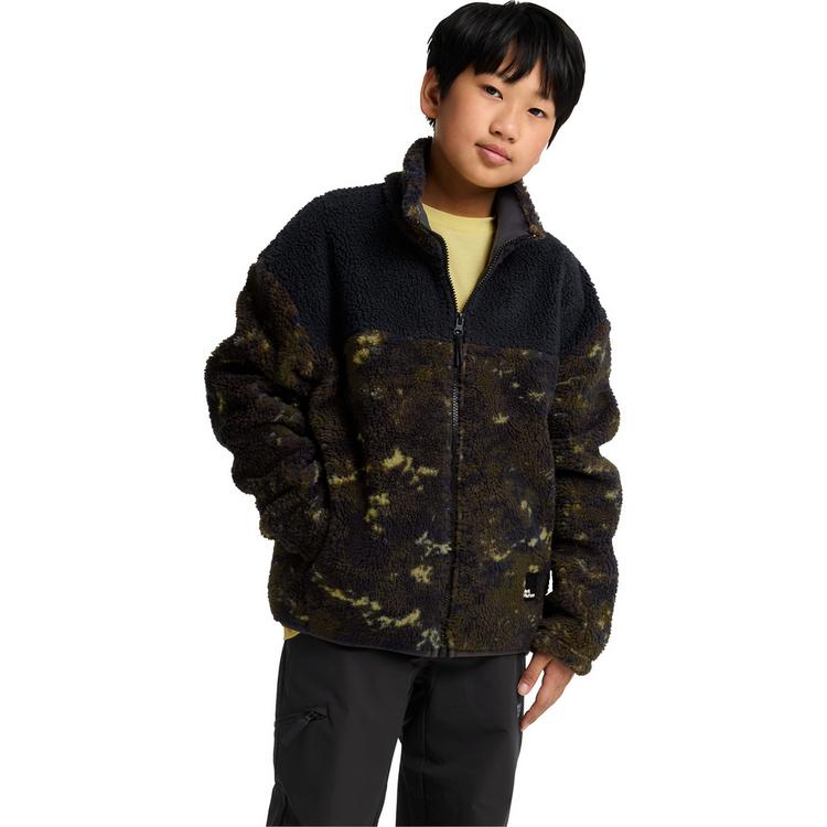 Jack Wolfskin Jack Wolfskin TEEN AOP FLEECE K Fleecepullover Kinder - LICHEN peat - 1 | SportScheck