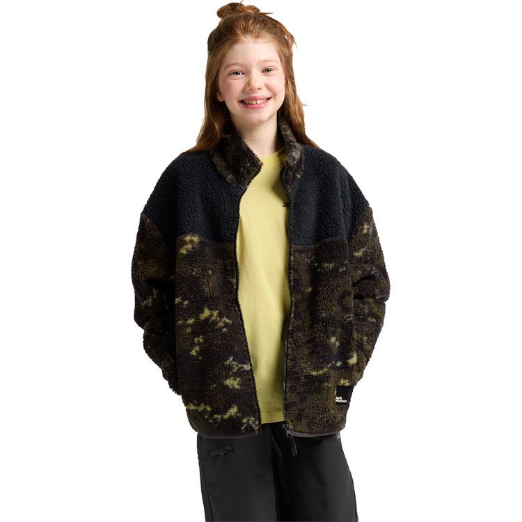 Jack Wolfskin Jack Wolfskin TEEN AOP FLEECE K Fleecepullover Kinder - LICHEN peat - 3 | SportScheck