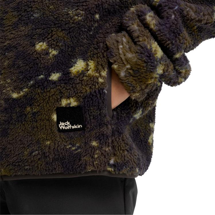 Jack Wolfskin Jack Wolfskin TEEN AOP FLEECE K Fleecepullover Kinder - LICHEN peat - 1 | SportScheck
