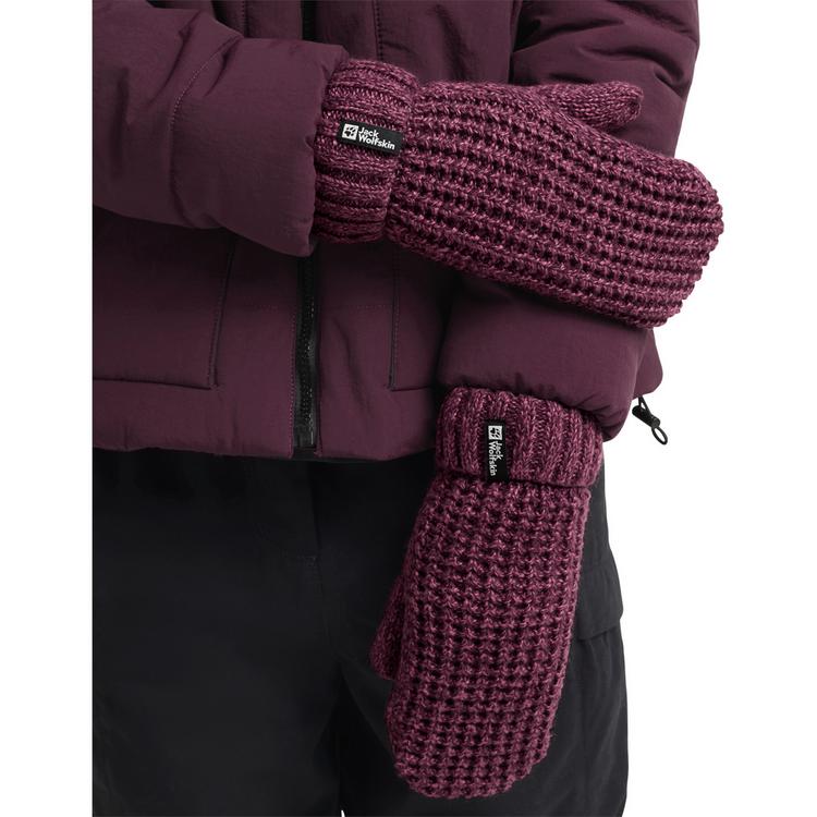 Jack Wolfskin Jack Wolfskin MEDLEY KNIT MITTEN W Handschuh Damen - amaranth - 0 | SportScheck