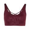 adidas All Me Essentials Grafik Sport-BH, BH Damen - Maroon