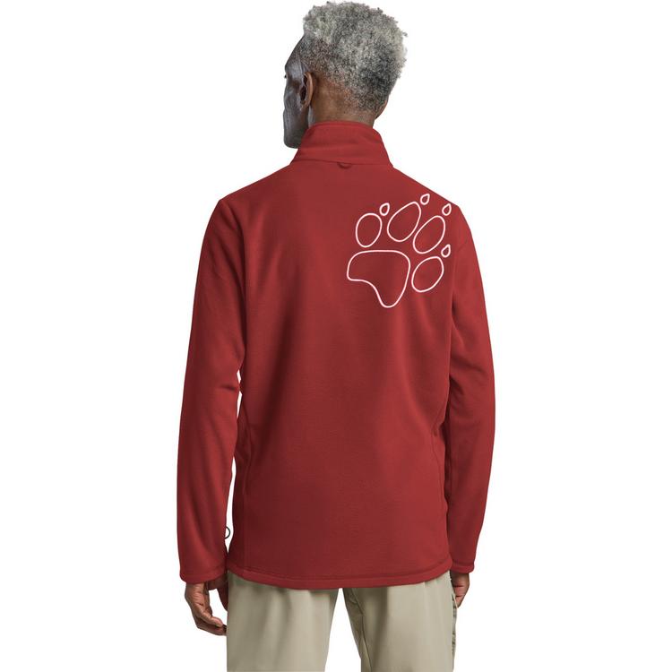 Jack Wolfskin Jack Wolfskin WILD REBEL 200 FZ M Fleecejacke Herren - PAW merlot - 1 | SportScheck