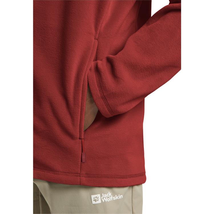 Jack Wolfskin Jack Wolfskin WILD REBEL 200 FZ M Fleecejacke Herren - PAW merlot - 1 | SportScheck