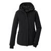 KILLTEC Funktionsjacke mit Kapuze Softshelljacke Damen - Schwarz0110