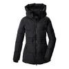 G.I.G.A. DX by killtec Steppjacke mit Kapuze Softshelljacke Damen - Schwarz0110