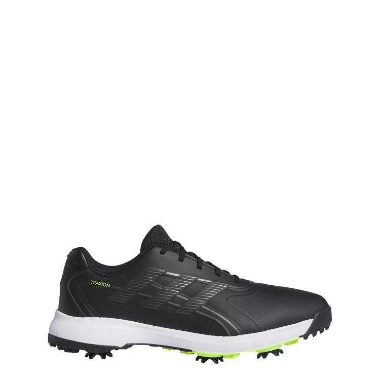 adidas adidas Traxion Lite Max 24 Golfschuh Sneaker Herren - Core Black / Dark Silver Metallic / Lucid Lemon - 0 | SportScheck
