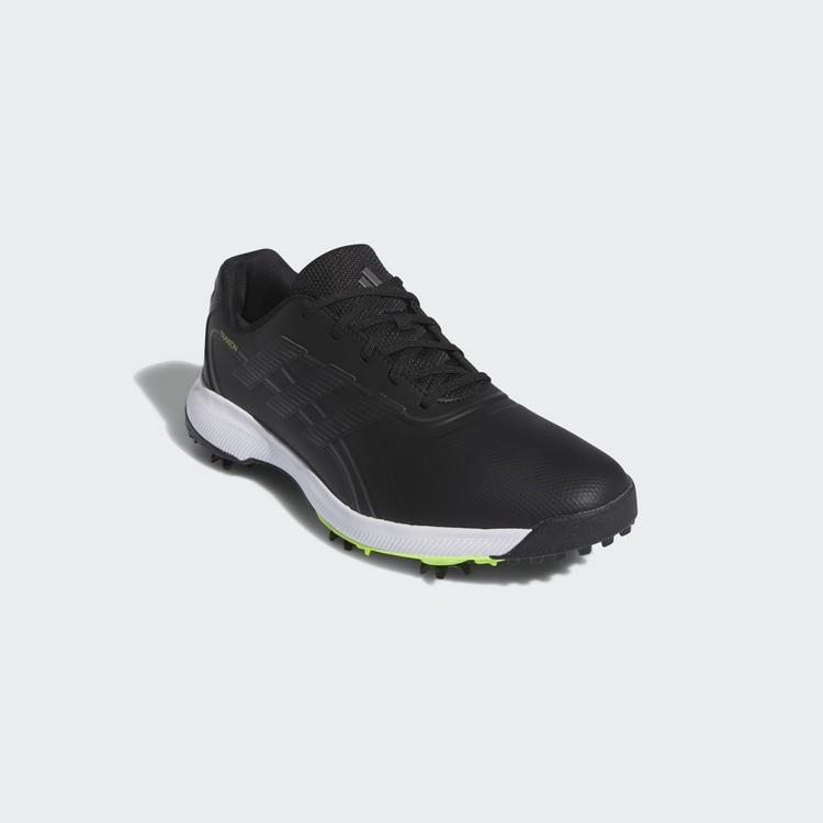 adidas adidas Traxion Lite Max 24 Golfschuh Sneaker Herren - Core Black / Dark Silver Metallic / Lucid Lemon - 3 | SportScheck