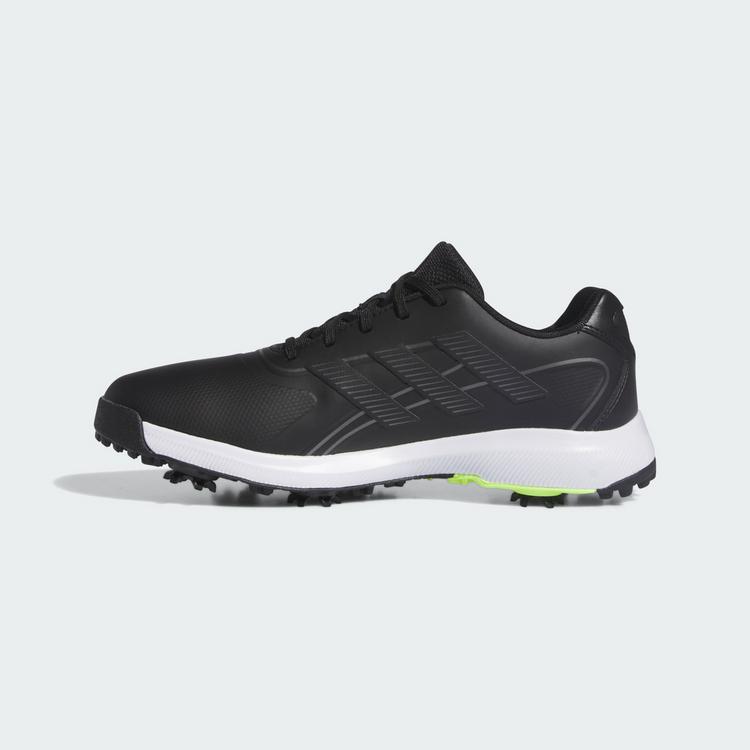 adidas adidas Traxion Lite Max 24 Golfschuh Sneaker Herren - Core Black / Dark Silver Metallic / Lucid Lemon - 5 | SportScheck