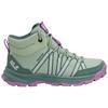 Jack Wolfskin WILD HIKE TEXAPORE MID K Wanderschuhe Kinder - green zinnia