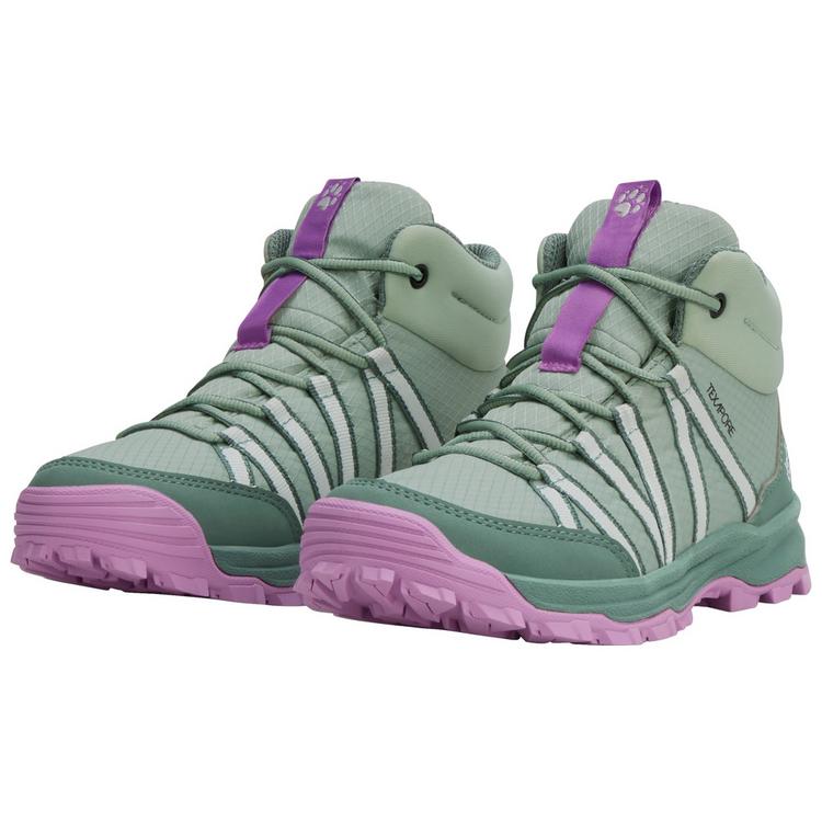 Jack Wolfskin Jack Wolfskin WILD HIKE TEXAPORE MID K Wanderschuhe Kinder - green zinnia - 0 | SportScheck