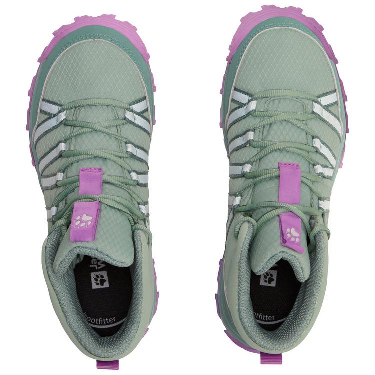Jack Wolfskin Jack Wolfskin WILD HIKE TEXAPORE MID K Wanderschuhe Kinder - green zinnia - 2 | SportScheck