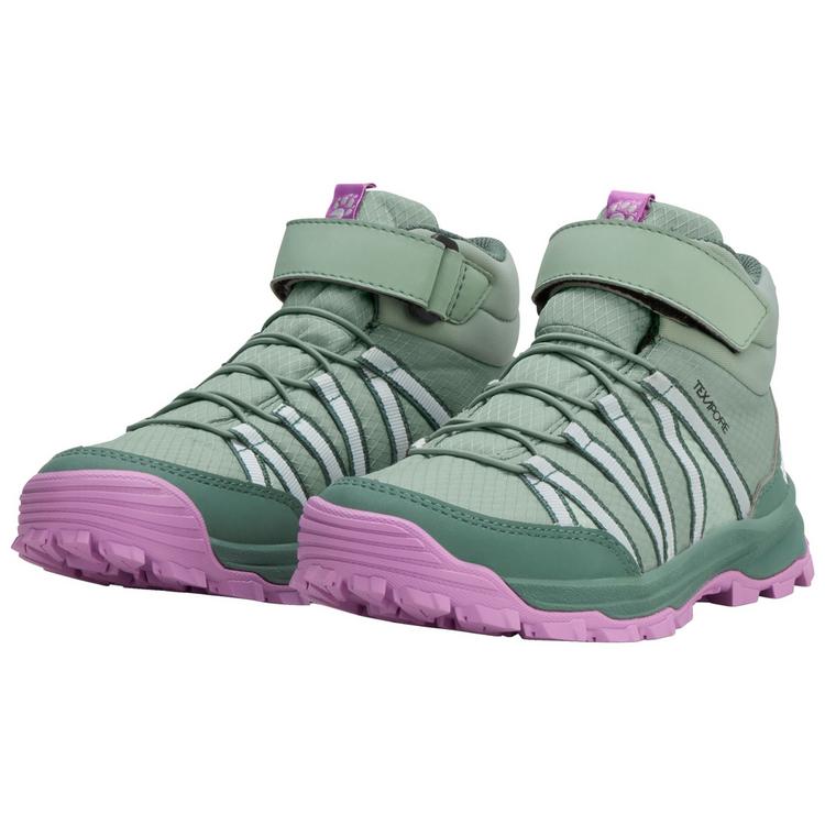 Jack Wolfskin Jack Wolfskin WILD HIKE TEXAPORE MID VC K Wanderschuhe Kinder - green zinnia - 0 | SportScheck