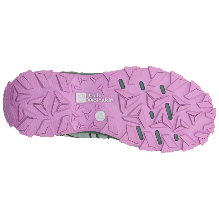 Jack Wolfskin Jack Wolfskin WILD HIKE TEXAPORE MID VC K Wanderschuhe Kinder - green zinnia - 3 | SportScheck