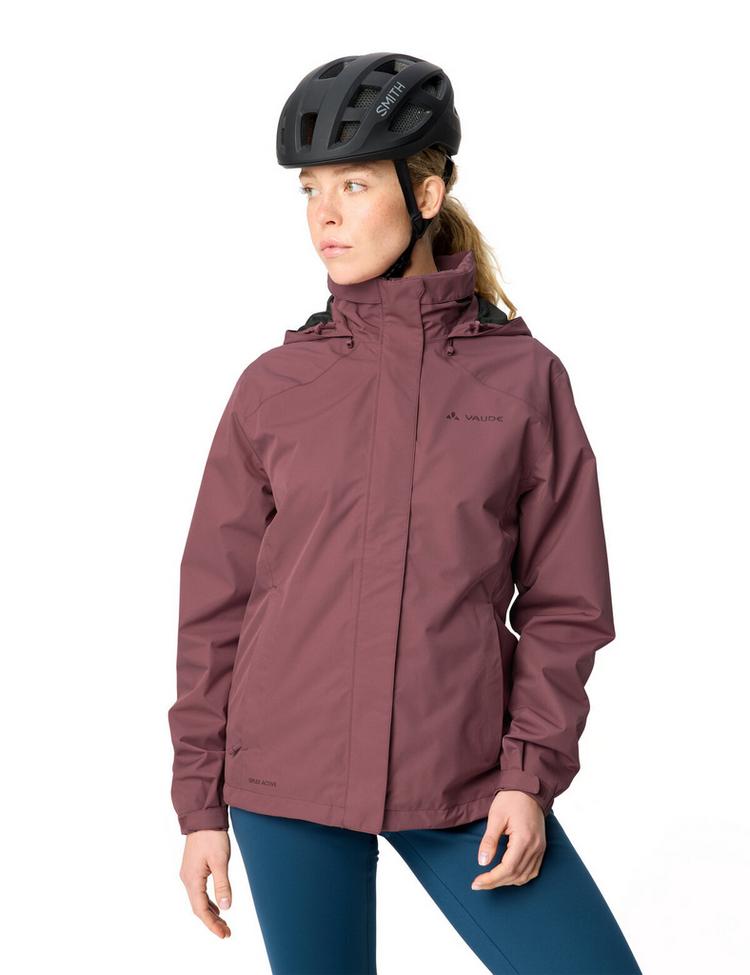 VAUDE VAUDE Women's Escape Bike Light Jacket Fahrradjacke Damen - ruby dusk - 2 | SportScheck