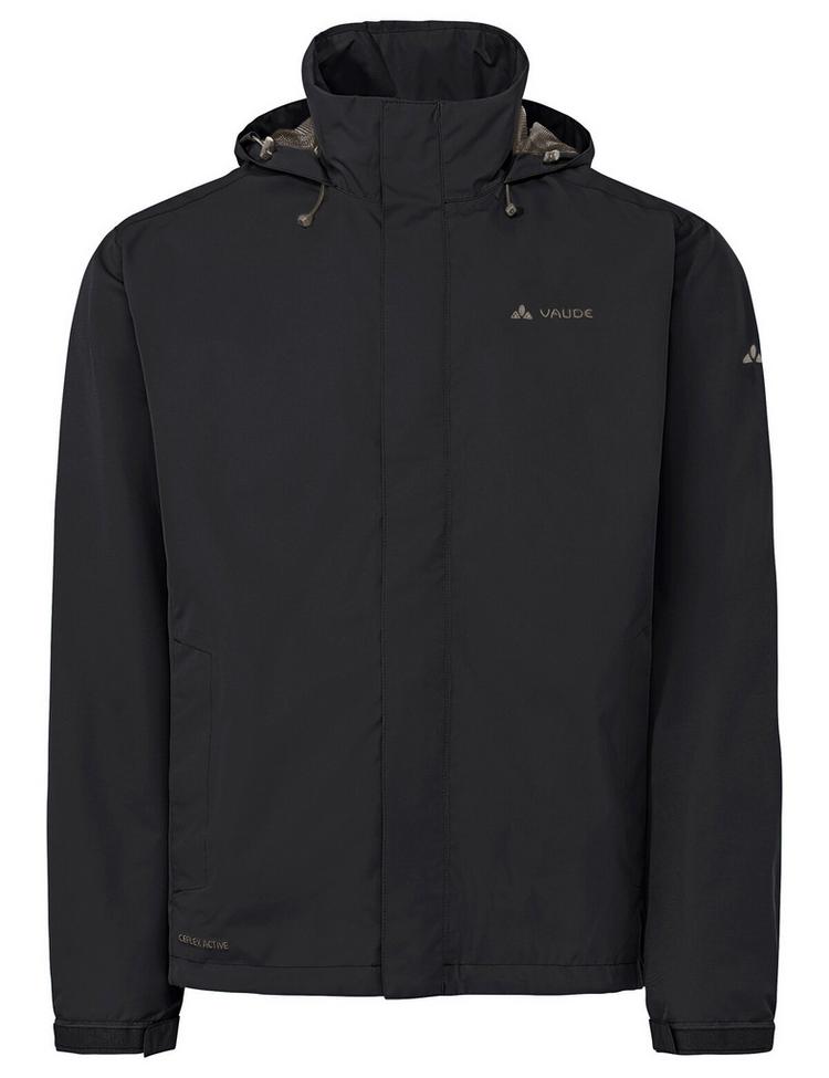 VAUDE VAUDE Men's Escape Light Jacket Outdoorjacke Herren - black/deer brown - 0 | SportScheck