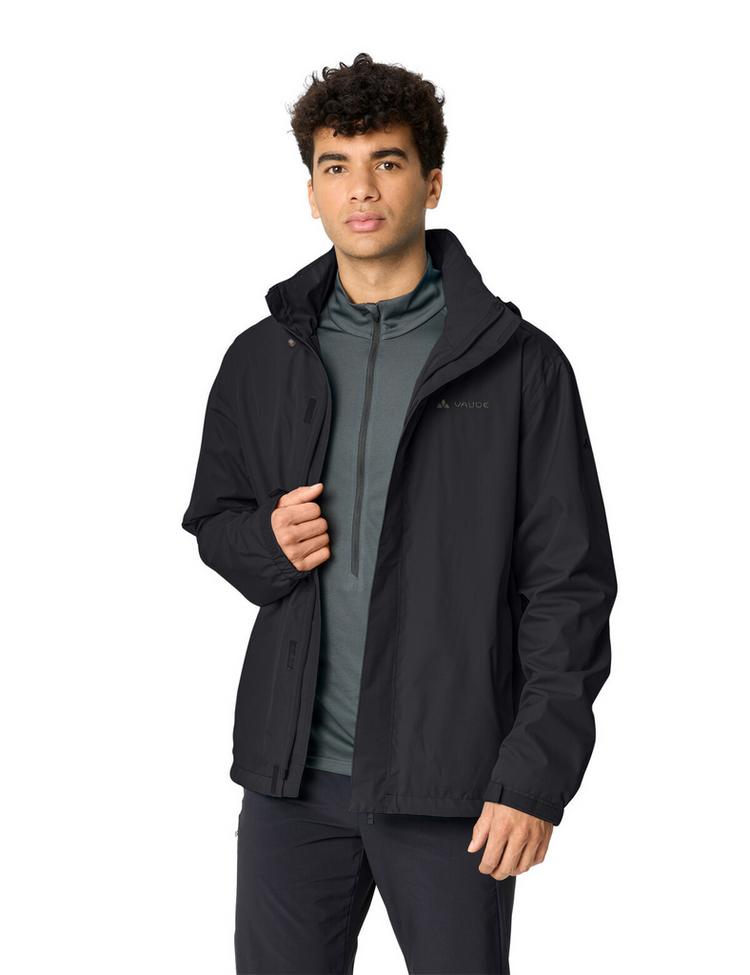 VAUDE VAUDE Men's Escape Light Jacket Outdoorjacke Herren - black/deer brown - 2 | SportScheck