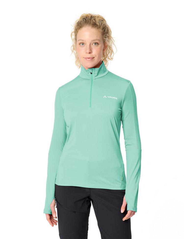 VAUDE VAUDE Women's Livigno Halfzip II Sweatshirt Damen - sage - 0 | SportScheck