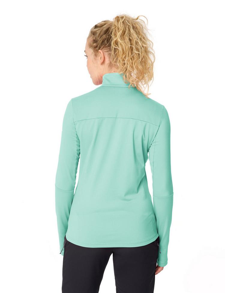 VAUDE VAUDE Women's Livigno Halfzip II Sweatshirt Damen - sage - 1 | SportScheck