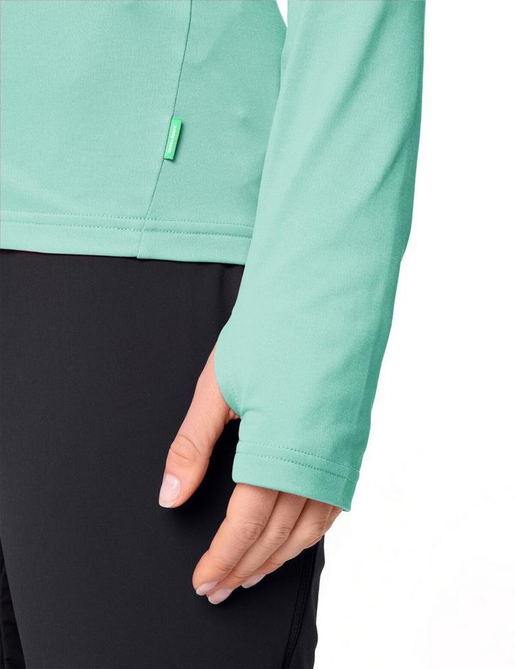 VAUDE VAUDE Women's Livigno Halfzip II Sweatshirt Damen - sage - 0 | SportScheck