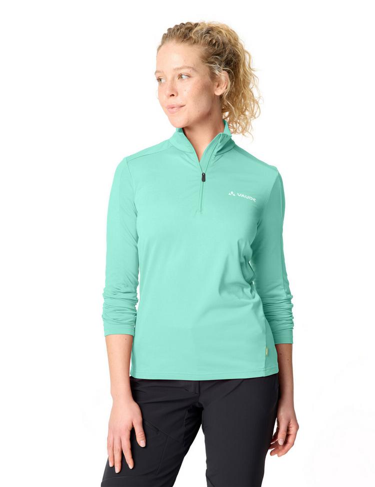 VAUDE VAUDE Women's Livigno Halfzip II Sweatshirt Damen - sage - 2 | SportScheck