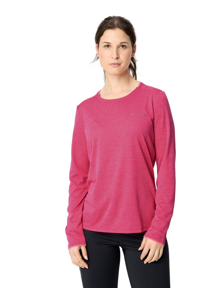 VAUDE VAUDE Women's Essential LS T-Shirt T-Shirt Damen - hibiscus pink - 0 | SportScheck