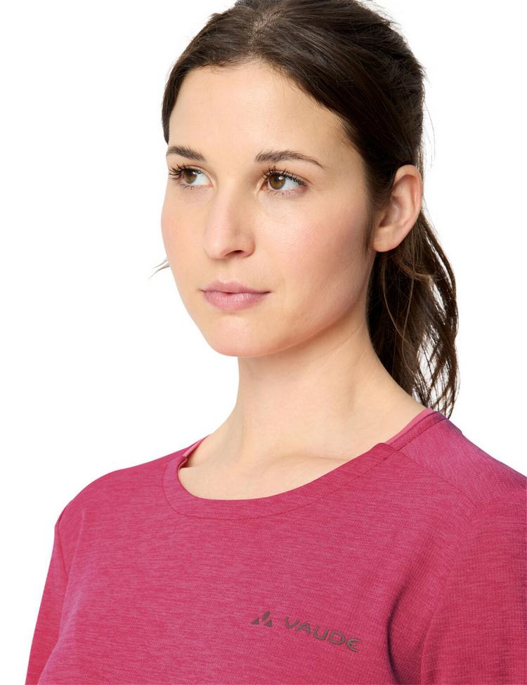 VAUDE VAUDE Women's Essential LS T-Shirt T-Shirt Damen - hibiscus pink - 1 | SportScheck