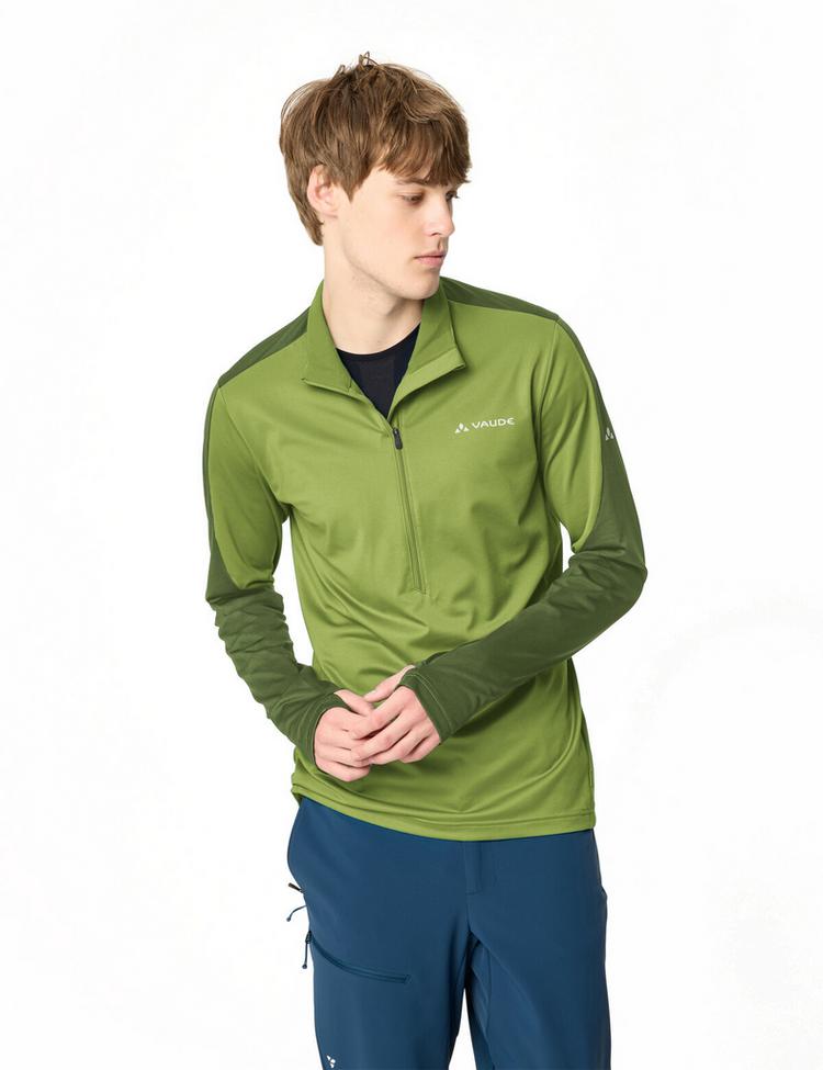 VAUDE VAUDE Men's Livigno Halfzip II Sweatshirt Herren - green pepper - 2 | SportScheck