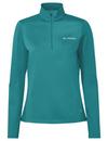 VAUDE Women's Livigno Halfzip II Sweatshirt Damen - fjord green