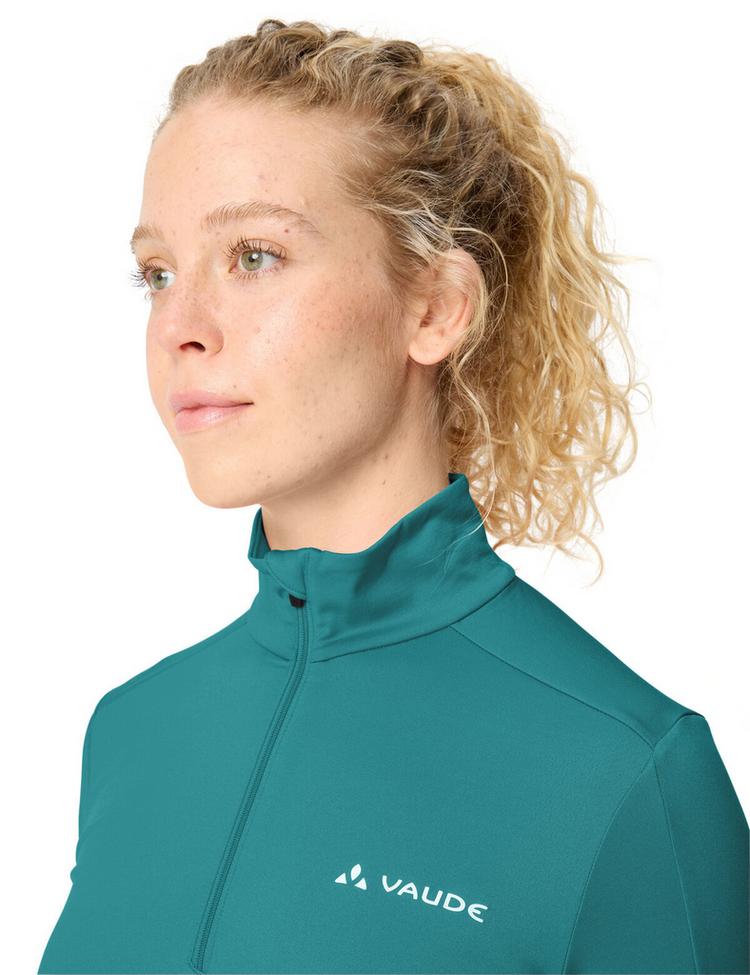 VAUDE VAUDE Women's Livigno Halfzip II Sweatshirt Damen - fjord green - 1 | SportScheck