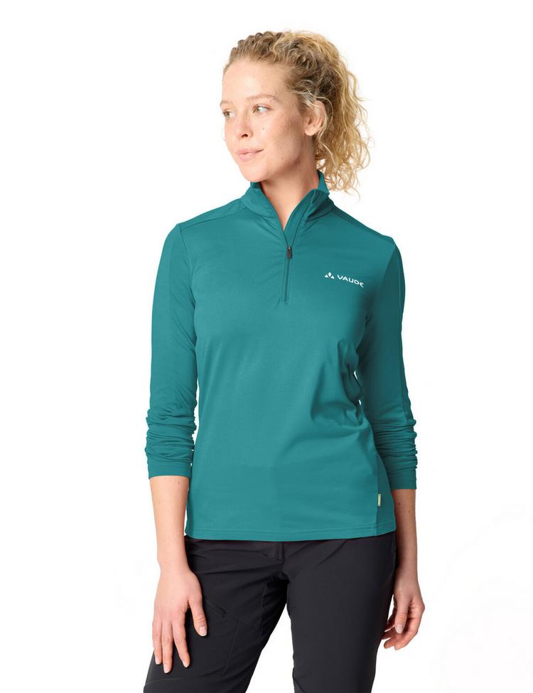 VAUDE VAUDE Women's Livigno Halfzip II Sweatshirt Damen - fjord green - 2 | SportScheck