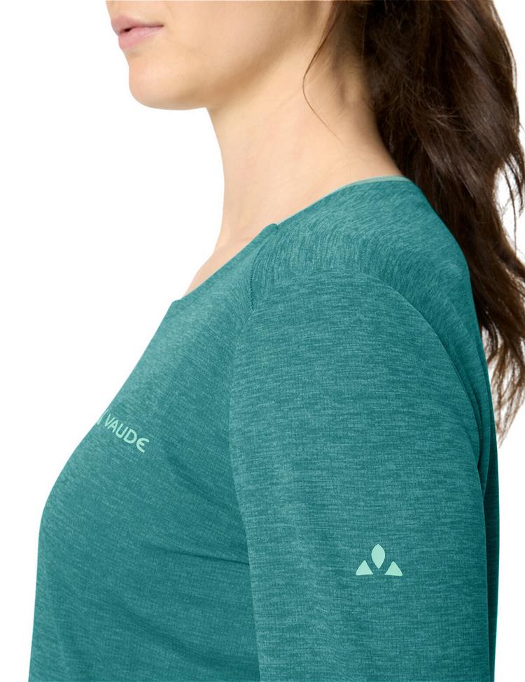 VAUDE VAUDE Women's Essential LS T-Shirt T-Shirt Damen - fjord green - 0 | SportScheck